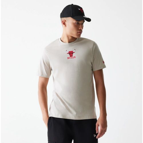 T-Shirt Chicago Bulls NBA Logo Crème unisex - New Era Cap - Modalova