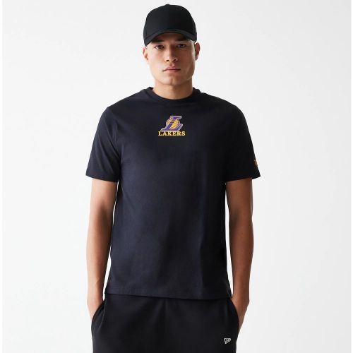 T-Shirt LA Lakers NBA Logo Noir unisex - New Era Cap - Modalova