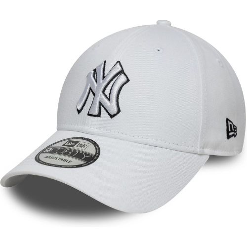 Casquette 9FORTY Adjustable New York Yankees MLB Outline Blanc unisex - New Era Cap - Modalova
