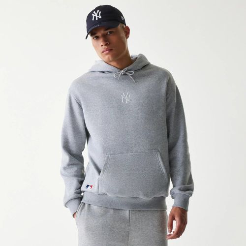 Sweat à Capuche Oversize New York Yankees MLB Gris unisex - New Era Cap - Modalova