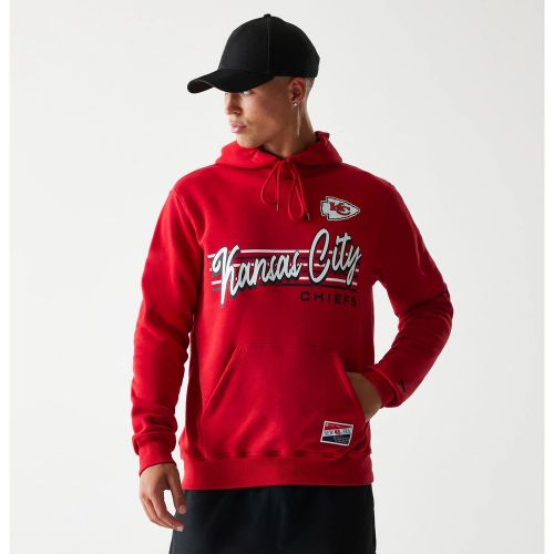 Sweat À Capuche Throwback Kansas City Chiefs NFL unisex - New Era Cap - Modalova