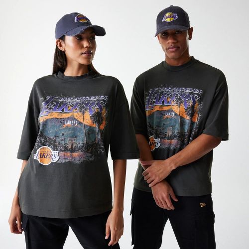 T-shirt Washed LA Lakers NBA Graphic unisex - New Era Cap - Modalova