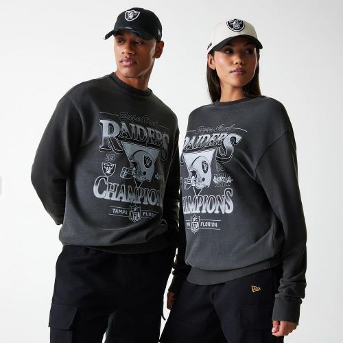 Pull Oversize Washed Las Vegas Raiders NFL Super Bowl unisex - New Era Cap - Modalova