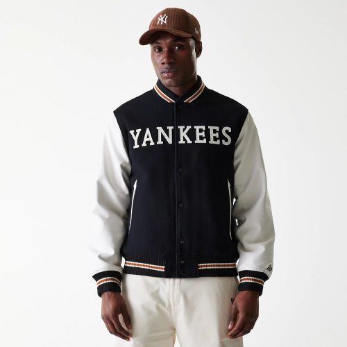 Veste Varsity New York Yankees MLB Wordmark Noir unisex - New Era Cap - Modalova