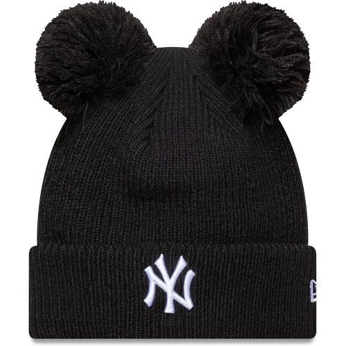 Bonnet Cuff Knit Double Prom New York Yankees MLB Women female - New Era Cap - Modalova