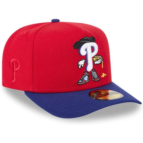 Casquette 59FIFTY A-Frame Fitted Philadelphia Phillies Cartoon Rouge unisex - New Era Cap - Modalova