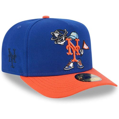 Casquette 59FIFTY A-Frame Fitted New York Mets MLB Cartoon Bleu unisex - New Era Cap - Modalova