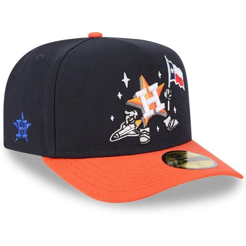 Casquette 59FIFTY A-Frame Fitted Houston Astros Cartoon Bleu marine unisex - New Era Cap - Modalova