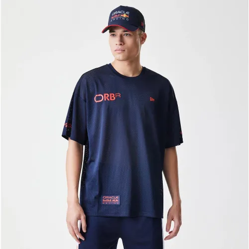 T-shirt en Mesh Oversize Oracle Red Bull Racing Graphic unisex - New Era Cap - Modalova