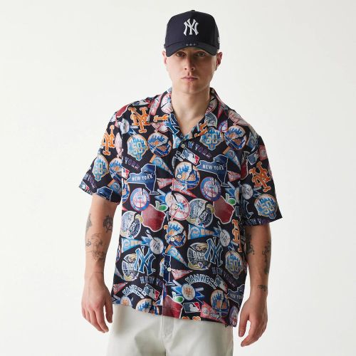 Chemise Short-Sleeve All Over Print MLB Subway Series unisex - New Era Cap - Modalova