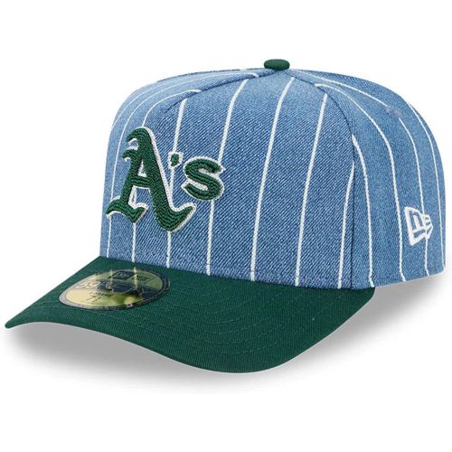 Casquette 59FIFTY A-Frame Fitted Athletics MLB Parallel Bleu unisex - New Era Cap - Modalova