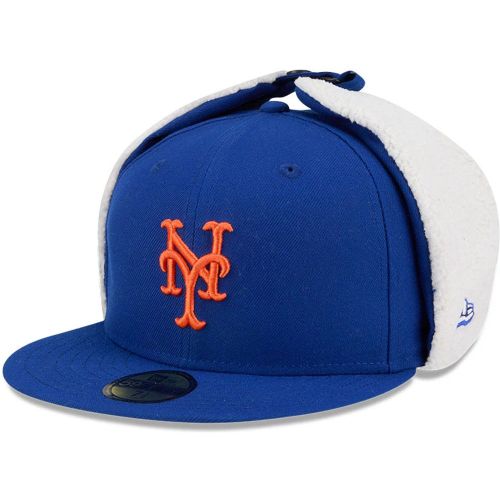 Casquette 59FIFTY Fitted Dogear New York Mets MLB Classic Bleu unisex - New Era Cap - Modalova