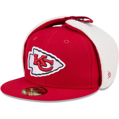 Casquette 59FIFTY Fitted Dogear Kansas City Chiefs NFL Classic Rouge unisex - New Era Cap - Modalova