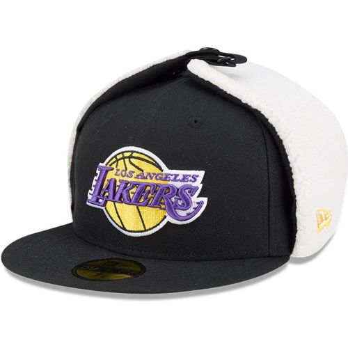 Casquette 59FIFTY Fitted Dogear LA Lakers NBA Classic Noir unisex - New Era Cap - Modalova