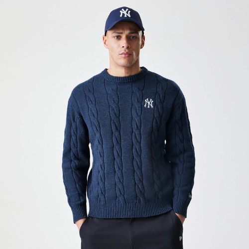 Pull en maille New York Yankees MLB Bleu Marine unisex - New Era Cap - Modalova