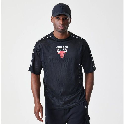 T-shirt Oversize Chicago Bulls NBA Piping Noir unisex - New Era Cap - Modalova