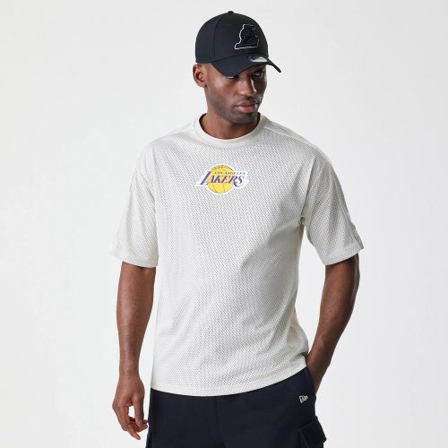 T-shirt Oversize en Mesh LA Lakers NBA Piping unisex - New Era Cap - Modalova