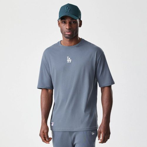 T-shirt Oversize LA Dodgers MLB League Essential Gris Foncé unisex - New Era Cap - Modalova