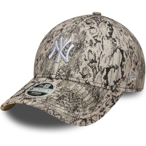 Casquette Femme 9FORTY New York Yankees MLB Snake Gris unisex - New Era Cap - Modalova