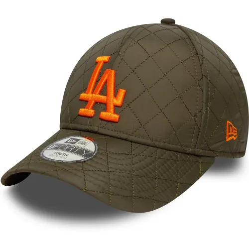 Casquette Enfant 9FORTY New York Yankees MLB Quilted Vert foncé unisex - New Era Cap - Modalova