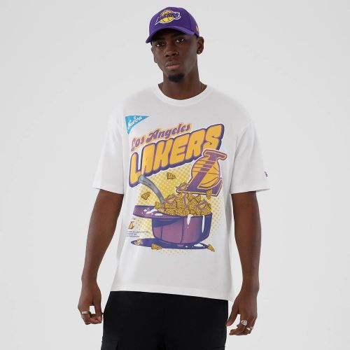T-shirt LA Lakers NBA Lifestyle Graphic Blanc unisex - New Era Cap - Modalova