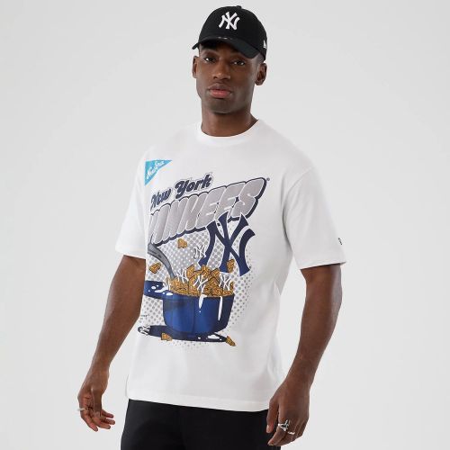 T-shirt New York Yankees MLB Lifestyle Graphic Blanc unisex - New Era Cap - Modalova