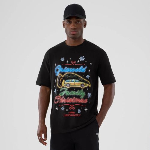 T-shirt Lifestyle Graphic National Lampoon’s Christmas Vacation Noir unisex - New Era Cap - Modalova