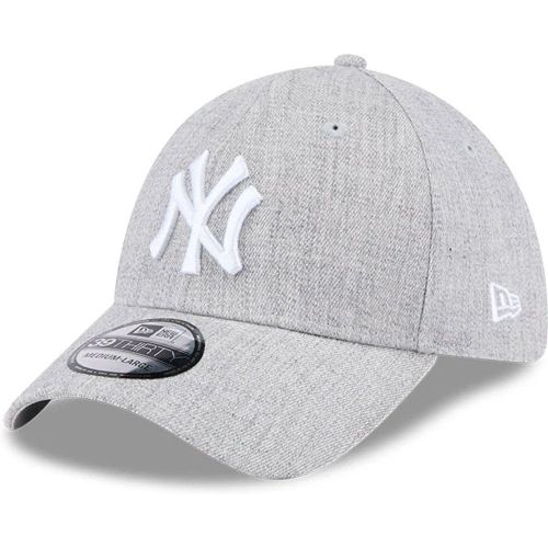 Casquette 39THIRTY Stretch Fit New York Yankees MLB Heather Gris unisex - New Era Cap - Modalova