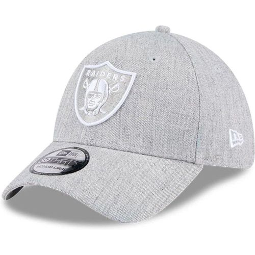 Casquette 39THIRTY Stretch Fit Las Vegas Raiders NFL Heather Gris unisex - New Era Cap - Modalova