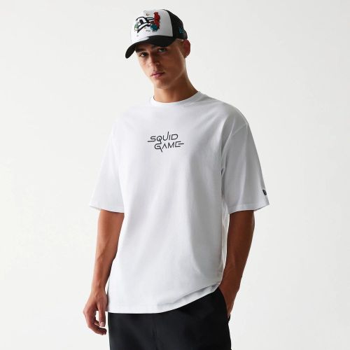 T-shirt Oversize Netflix Squid Game Blanc unisex - New Era Cap - Modalova