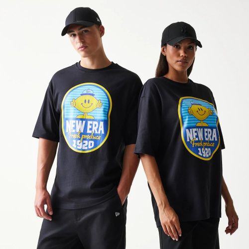 T-shirt Oversize New Era Graphisme Citron Noir unisex - New Era Cap - Modalova