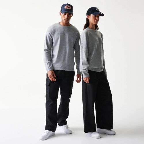 Pull en Maille New Era Essential Flag Gris unisex - New Era Cap - Modalova