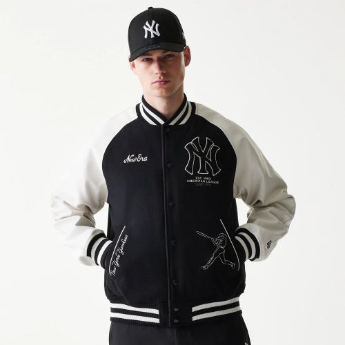 Veste Varsity New York Yankees MLB Noir unisex - New Era Cap - Modalova
