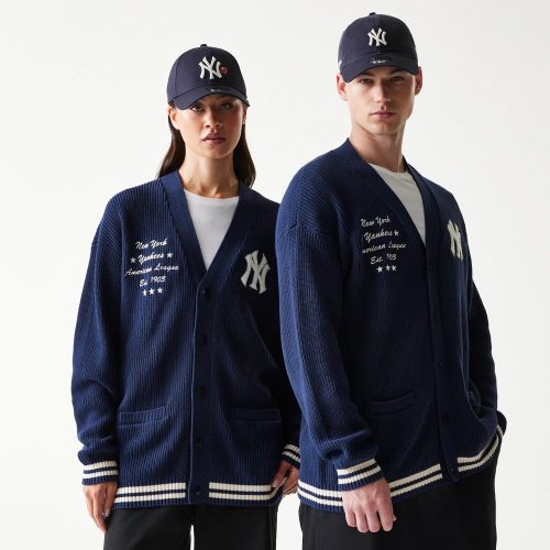Cardigan New York Yankees MLB Collegiate Bleu marine unisex - New Era Cap - Modalova