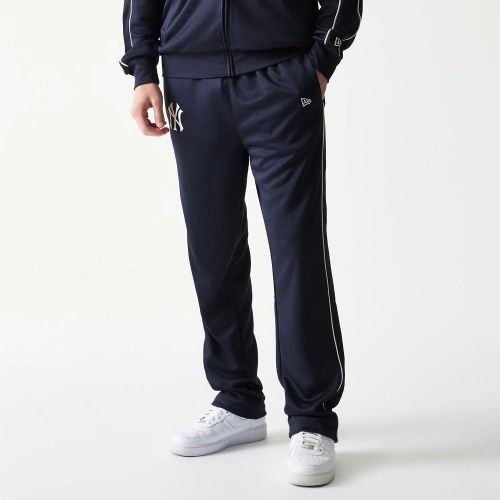 Jogging Droit New York Yankees MLB Piping Bleu Marine unisex - New Era Cap - Modalova