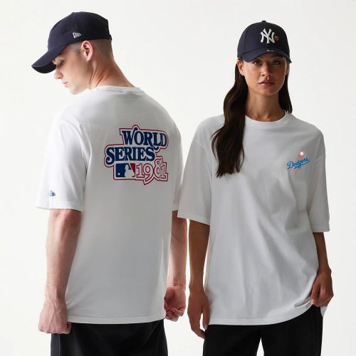 T-shirt LA Dodgers MLB World Series Blanc unisex - New Era Cap - Modalova