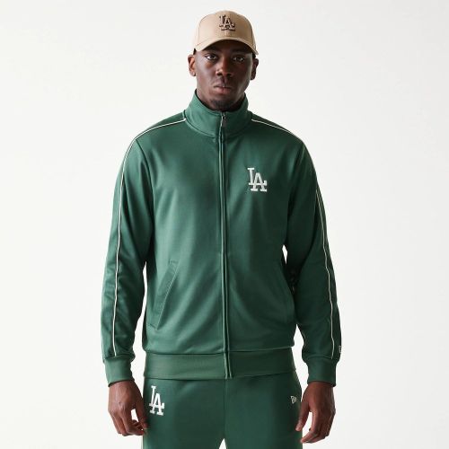 Veste de Survêtement LA Dodgers MLB Piping Vert foncé unisex - New Era Cap - Modalova
