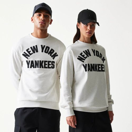 Pull Oversize New York Yankees MLB Graphic Gris Clair unisex - New Era Cap - Modalova