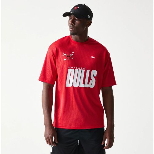 T-shirt Chicago Bulls NBA Graphic Mesh Rouge unisex - New Era Cap - Modalova