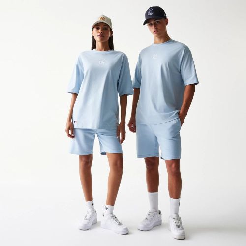 T-shirt Oversize New York Yankees MLB League Essential Bleu Pastel unisex - New Era Cap - Modalova