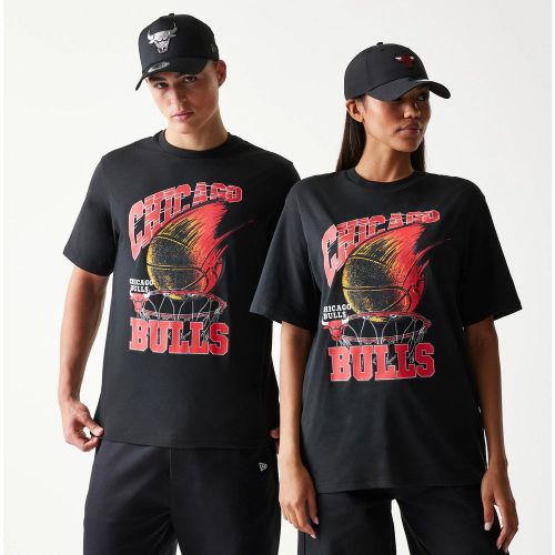 T-shirt Chicago Bulls NBA Ball Graphic Noir unisex - New Era Cap - Modalova
