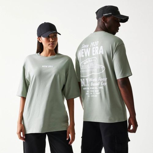 T-shirt Oversize New Era Graphic Vert Pastel unisex - New Era Cap - Modalova