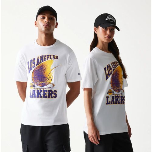 T-shirt LA Lakers NBA Ball Graphic Blanc unisex - New Era Cap - Modalova