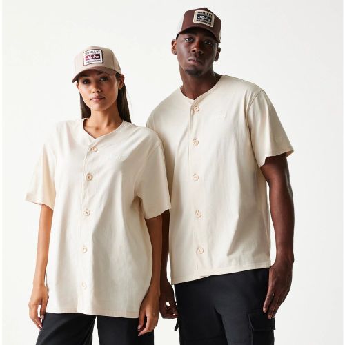 T-shirt New Era Script Beige unisex - New Era Cap - Modalova