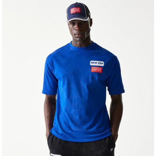 T-shirt Oversize Red Bull Racing Linear Graphic Bleu unisex - New Era Cap - Modalova
