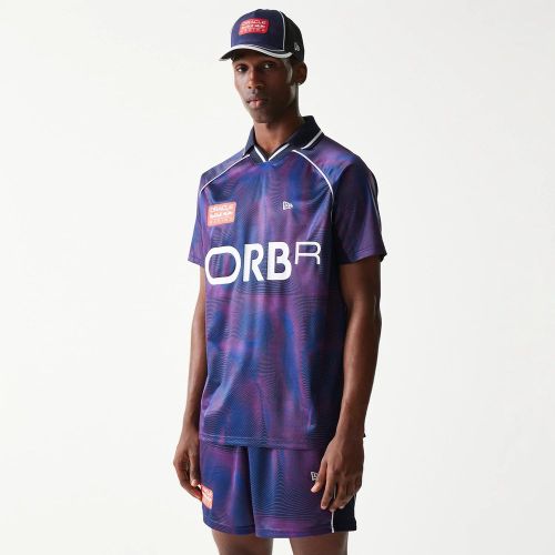 T-shirt de Football Red Bull Racing All Over Print Bleu foncé unisex - New Era Cap - Modalova
