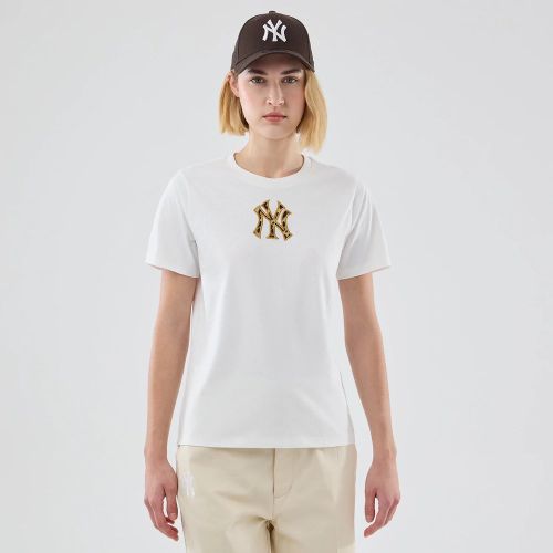 T-shirt Femme New York Yankees MLB Infill Blanc unisex - New Era Cap - Modalova