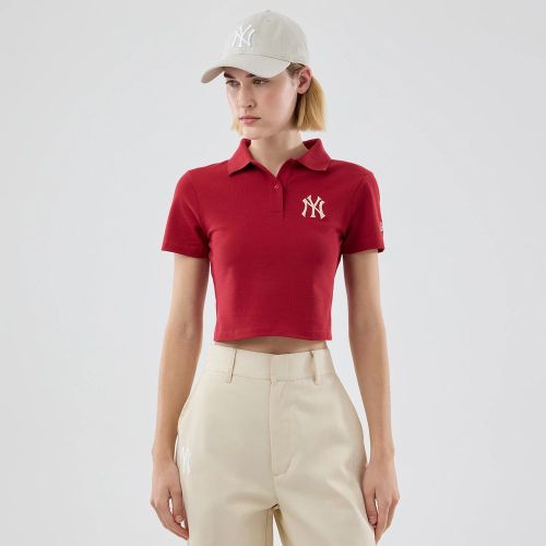 Polo Court Femme New York Yankees MLB Rouge foncé unisex - New Era Cap - Modalova