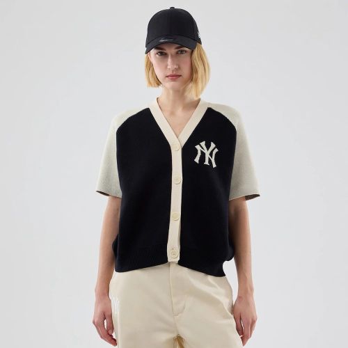 Cardigan en Tricot Femme New York Yankees MLB Noir unisex - New Era Cap - Modalova