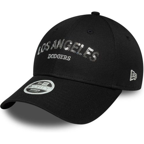 Casquette Femme 9FORTY LA Dodgers MLB Sequin Wordmark Noir unisex - New Era Cap - Modalova